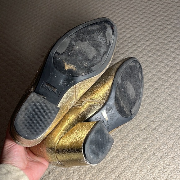 gold booties - Picture 5 of 5